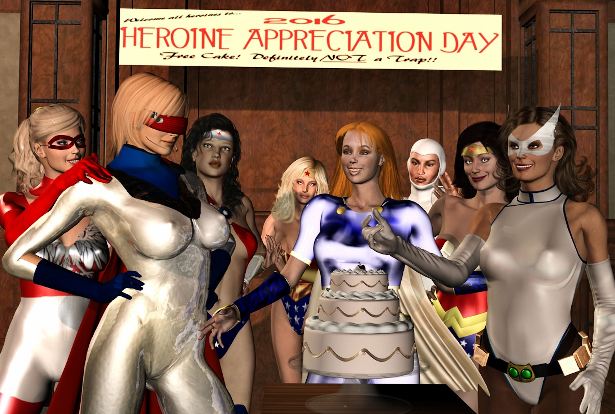 Heroine Appreciation Day-Bury the hatchet