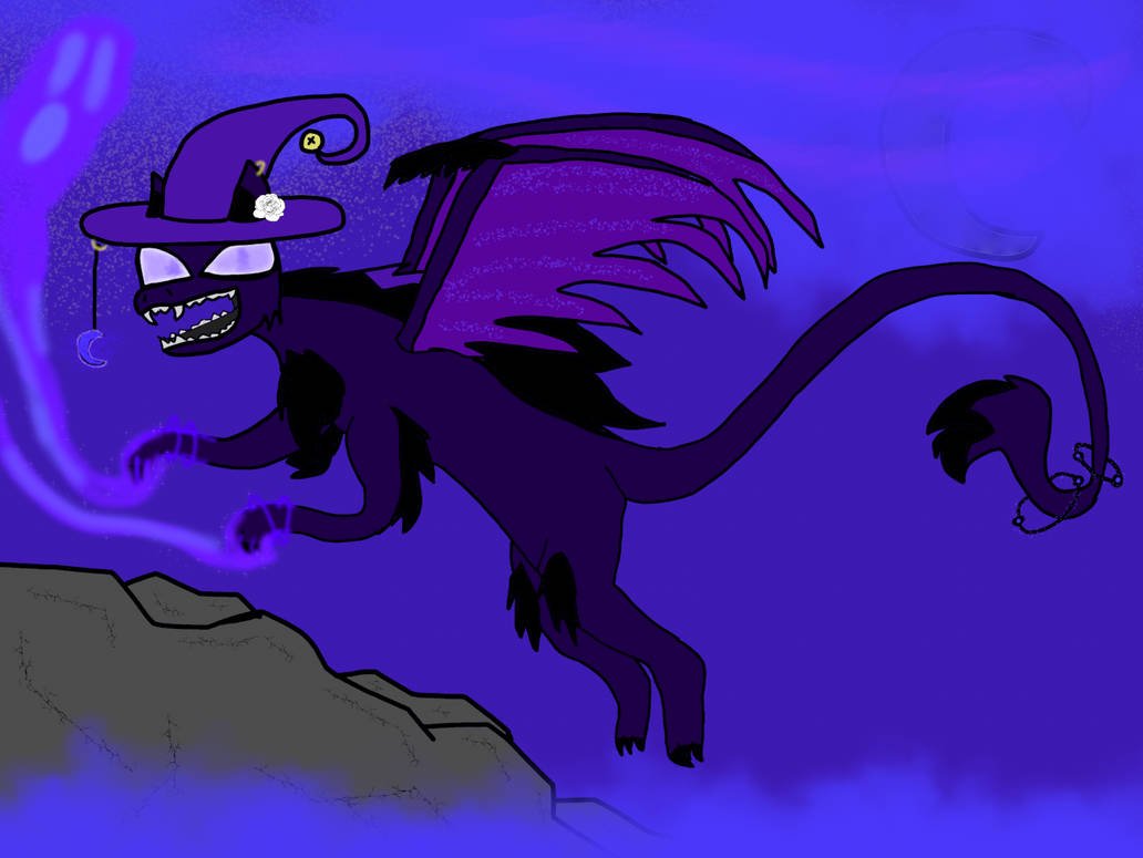 Witch Dragon by LunarNightDragon on DeviantArt