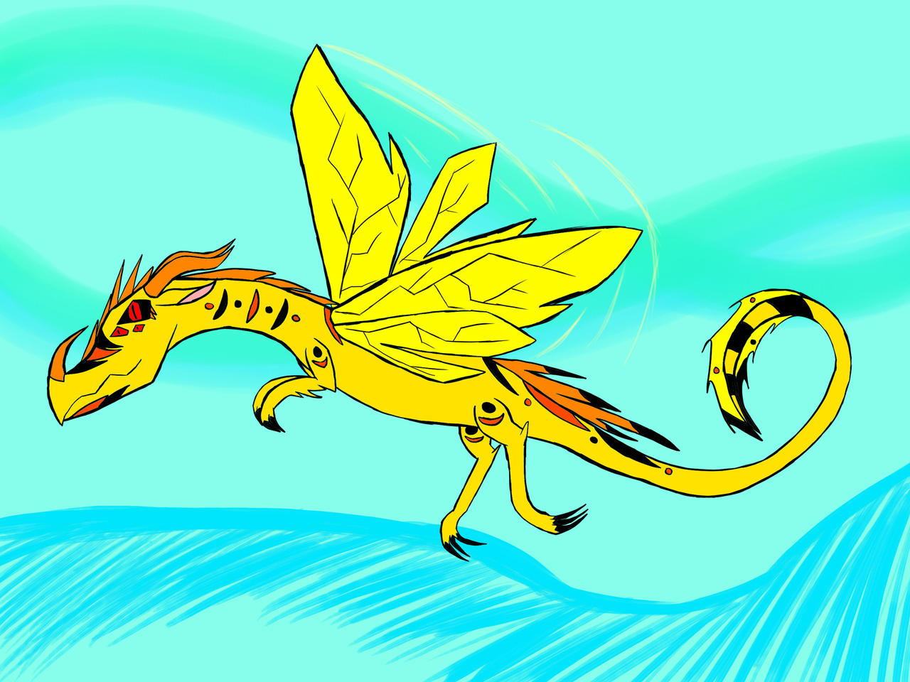 Stinger Dragon by LunarNightDragon on DeviantArt