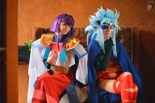 Ayeka and Ryoko