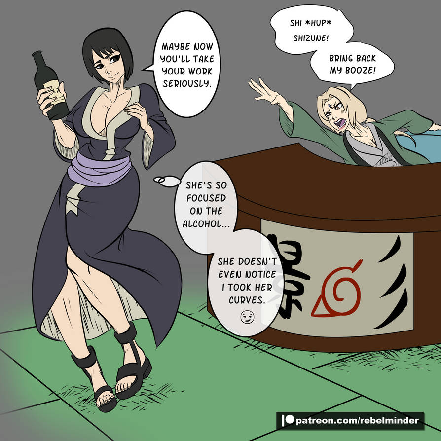 Tsunade and Shizune Attribute Theft Commission by RebelMinder on
