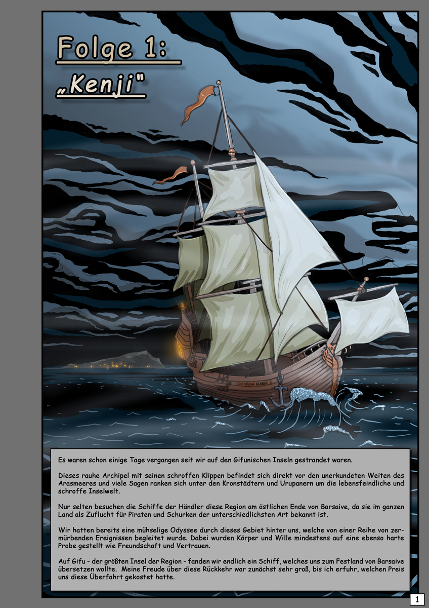 Aloran Comic Episode 1 Kenji P01 By Iphis On Deviantart