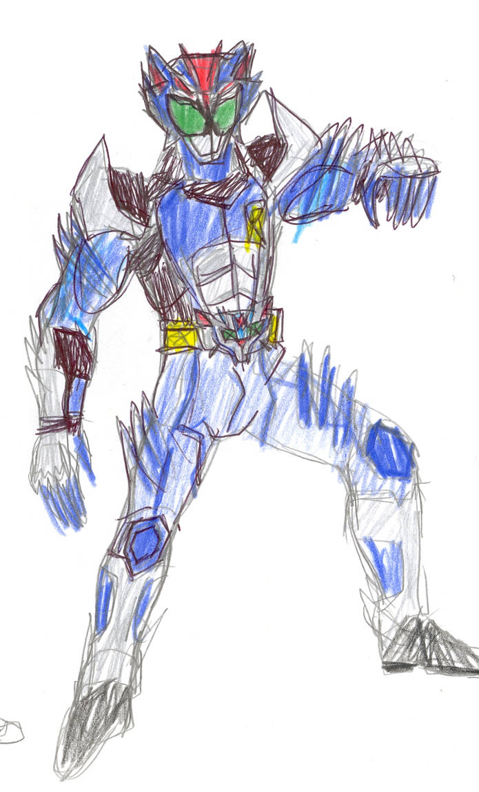 Masked Rider Wolf Spirit - Redesing! by WolfKnight30 on DeviantArt