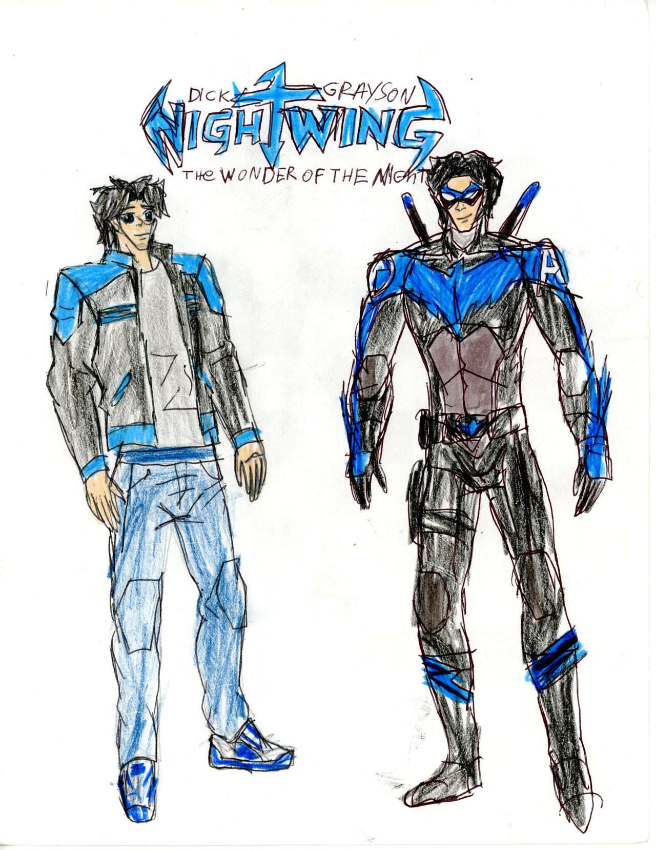 CHASING ROCKETS: Nightwing Stick Fighting