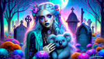Halloween Cutie Koala and Gothic Beauty 1605