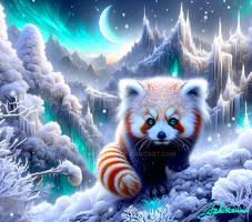 Winter Scenery Special Edition Cutie Panda 4256Z