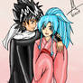 Hiei and Botan