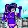 Twilight Sparkle as Giantess superhero