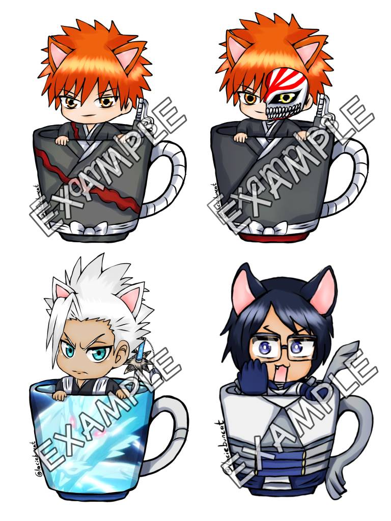 My Hero Academia Characters Sticker Set – Shadow Anime
