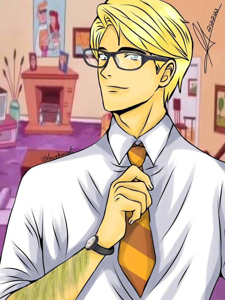 Dexter Dad by Lacie-BunCat on DeviantArt
