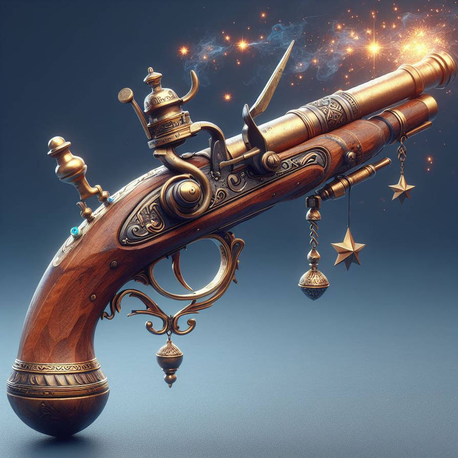 Secret Magic Gun Magic Pistol by enterstudio on DeviantArt
