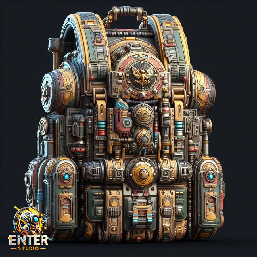 Advanced Backpack by enterstudio on DeviantArt