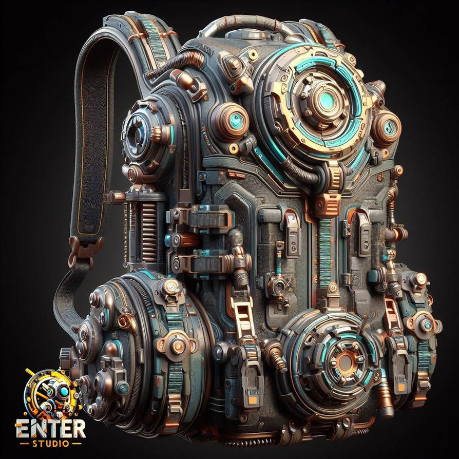 Advanced Backpack by enterstudio on DeviantArt