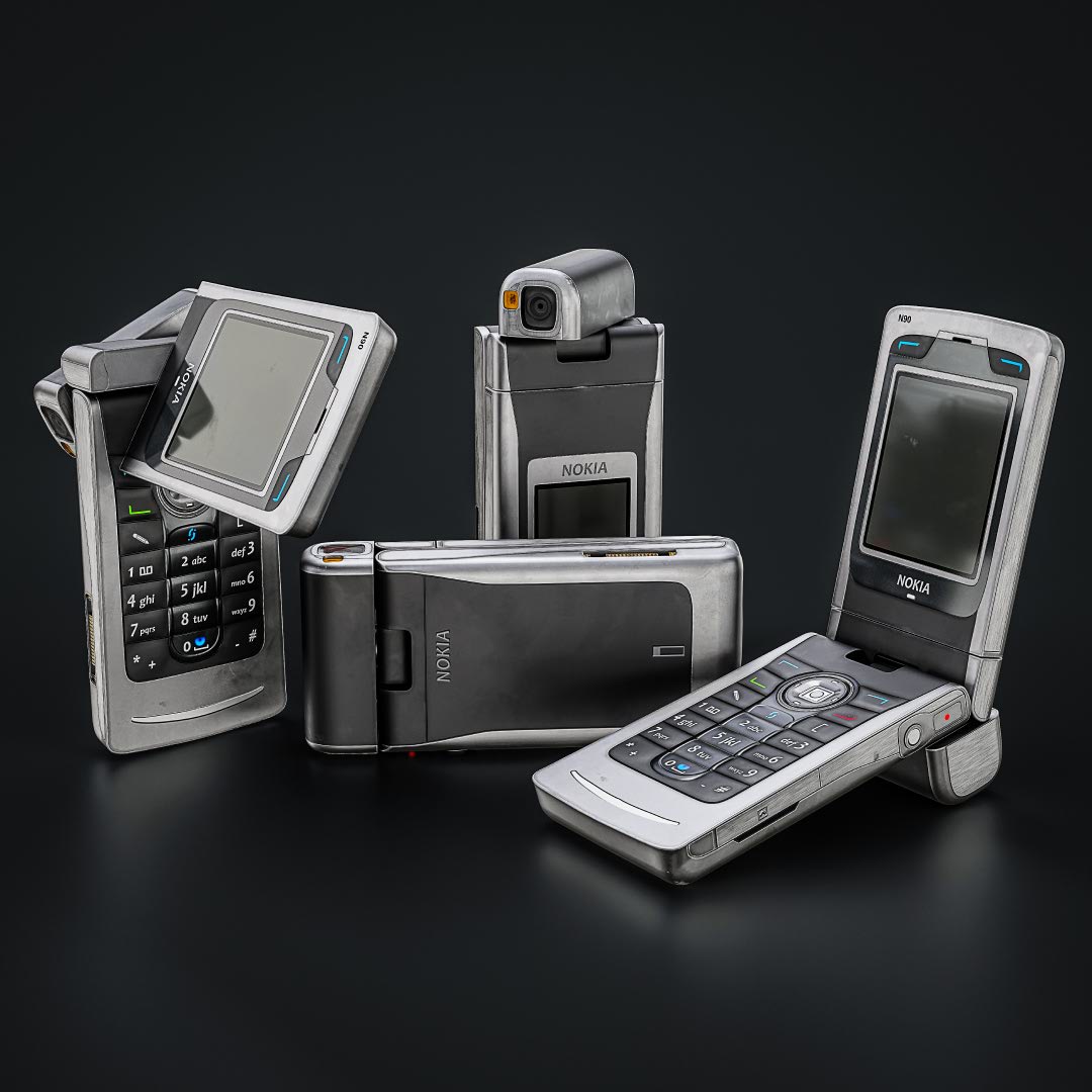 Nokia N90 / Full Tutorial Process + 3D Model