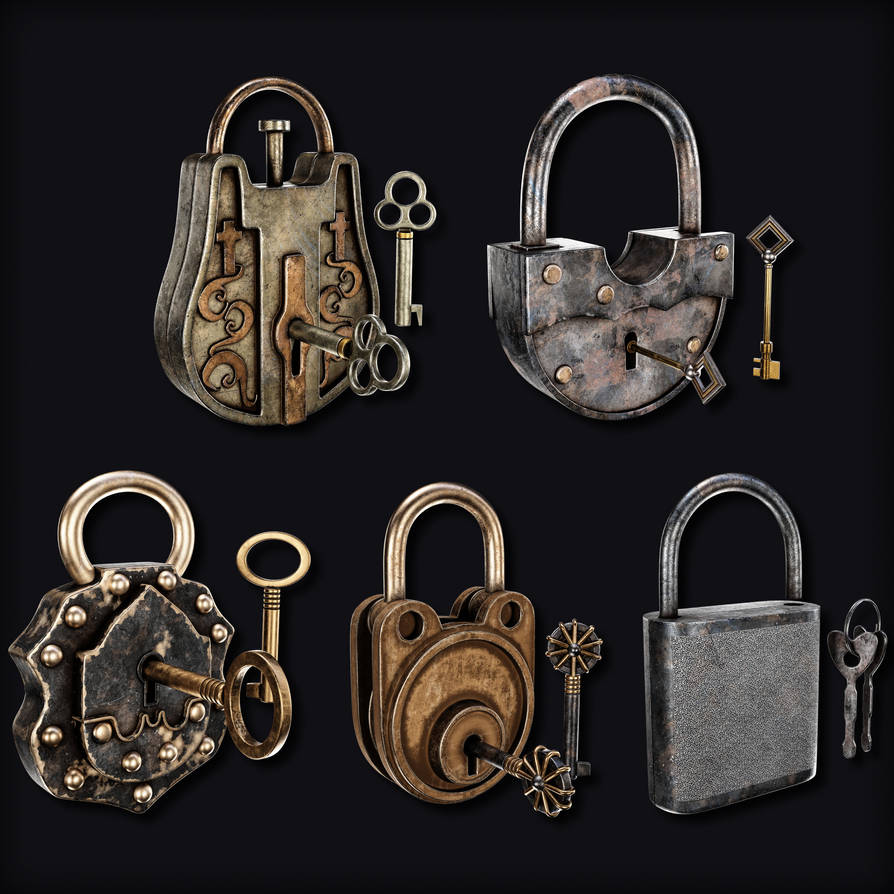 10 Lock and Key Game Ready by enterstudio on DeviantArt