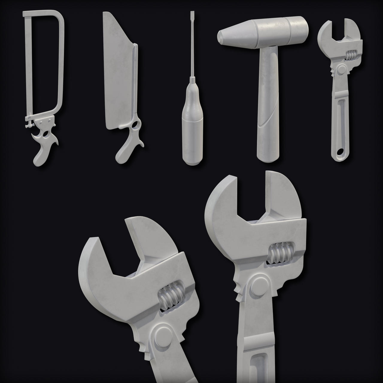 5 Tools | Base Mesh-VOL01