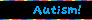 rainbow autism blinkie