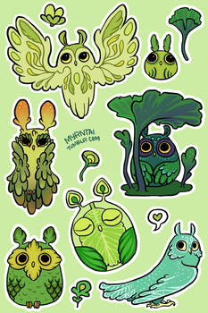 Owl Stickers