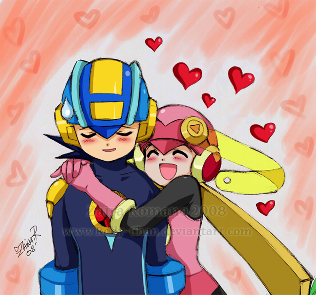 Who is Mega Man in love with?