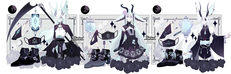 OPEN Adoptable Auction | Lantern Demon IIII|