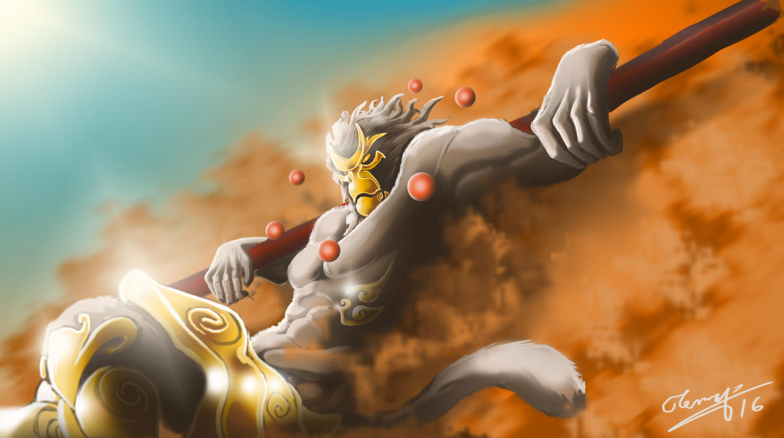 Sun Wukong By Dhaelos On Deviantart Sun Wukong By Dhaelos On Deviantart