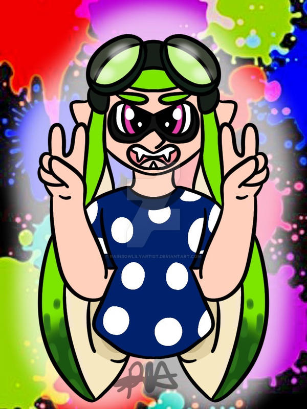 Splatoon gift by rainbowlilyartist on DeviantArt