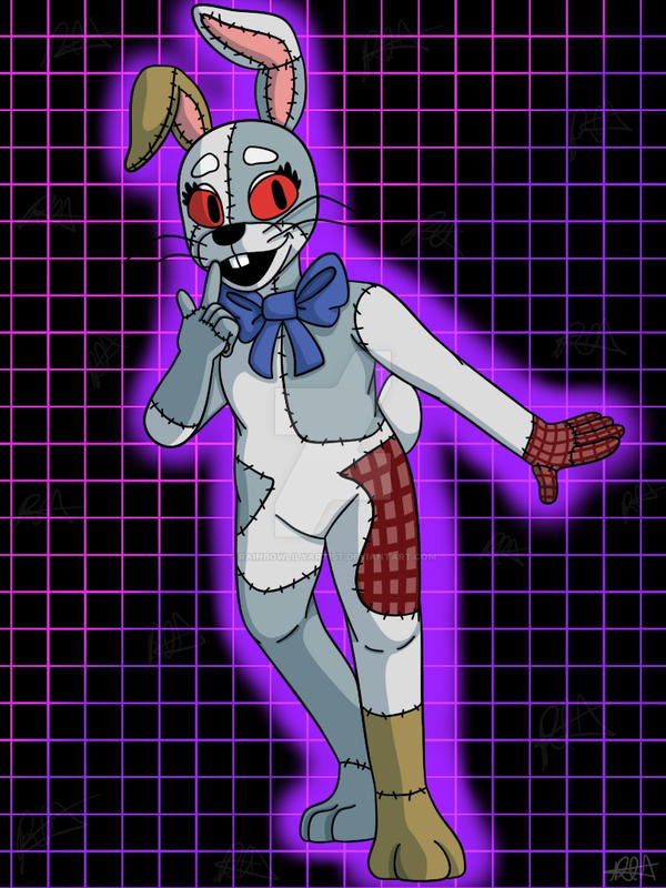 Vanny Pink Rabbit Vanny by rainbowlilyartist on DeviantArt