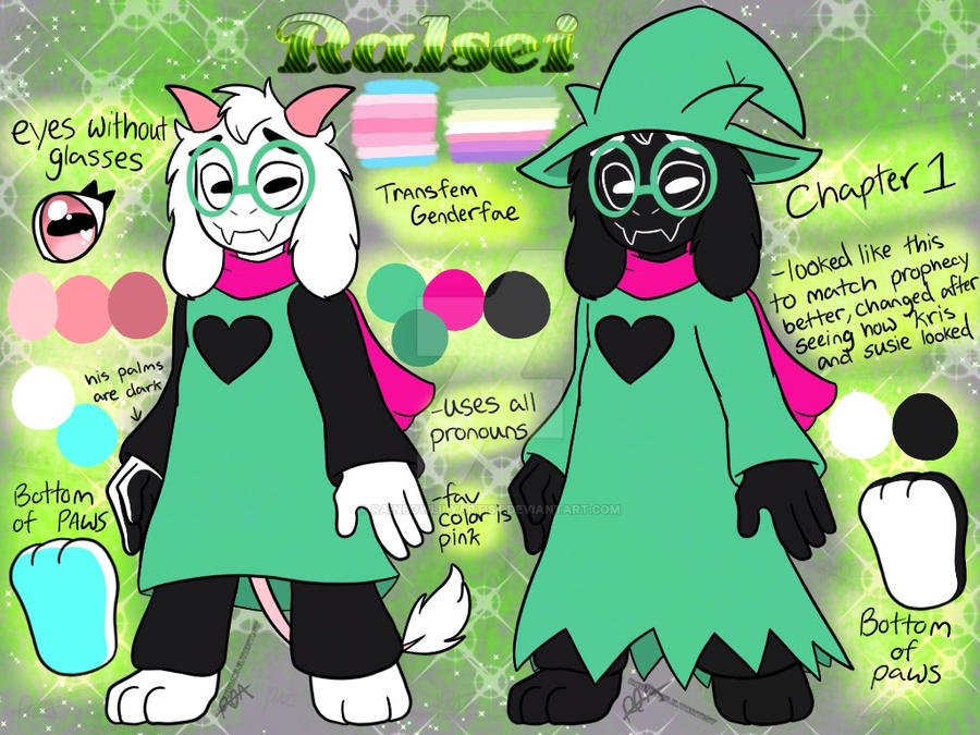 Jealous Ralsei Ralsei by rainbowlilyartist on DeviantArt