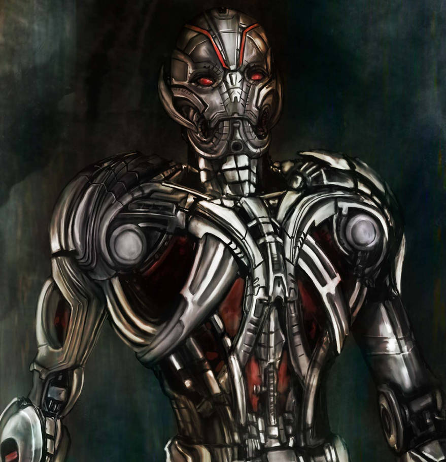 Ultron Thinking Age Of Ultron Closeup by richard-chin on DeviantArt