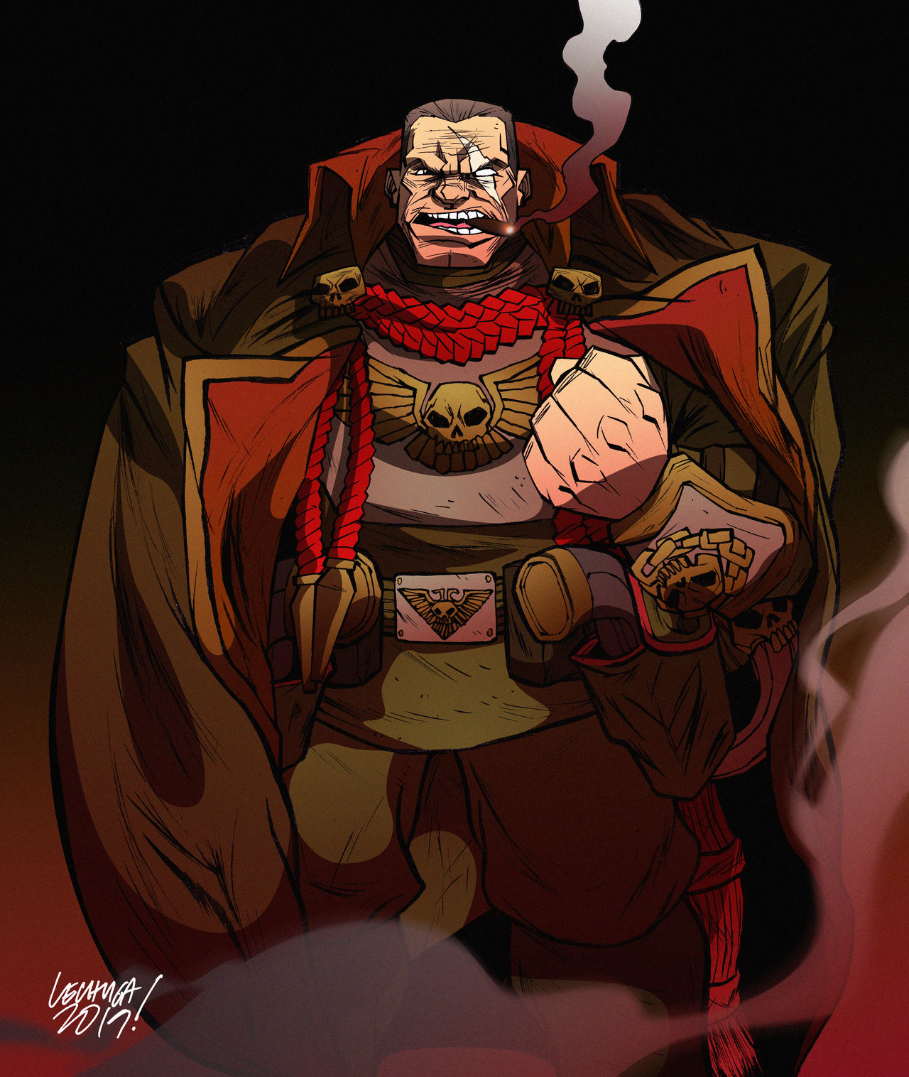 LORD CASTELLAN CREED commission. by curseoftheradio on DeviantArt lord castellan creed