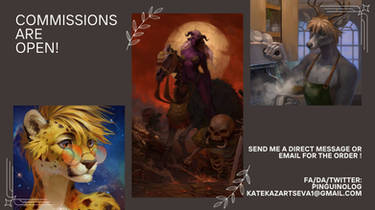 Commissions are open!