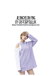 TWICE JEONGYEON RENDER PNG TT