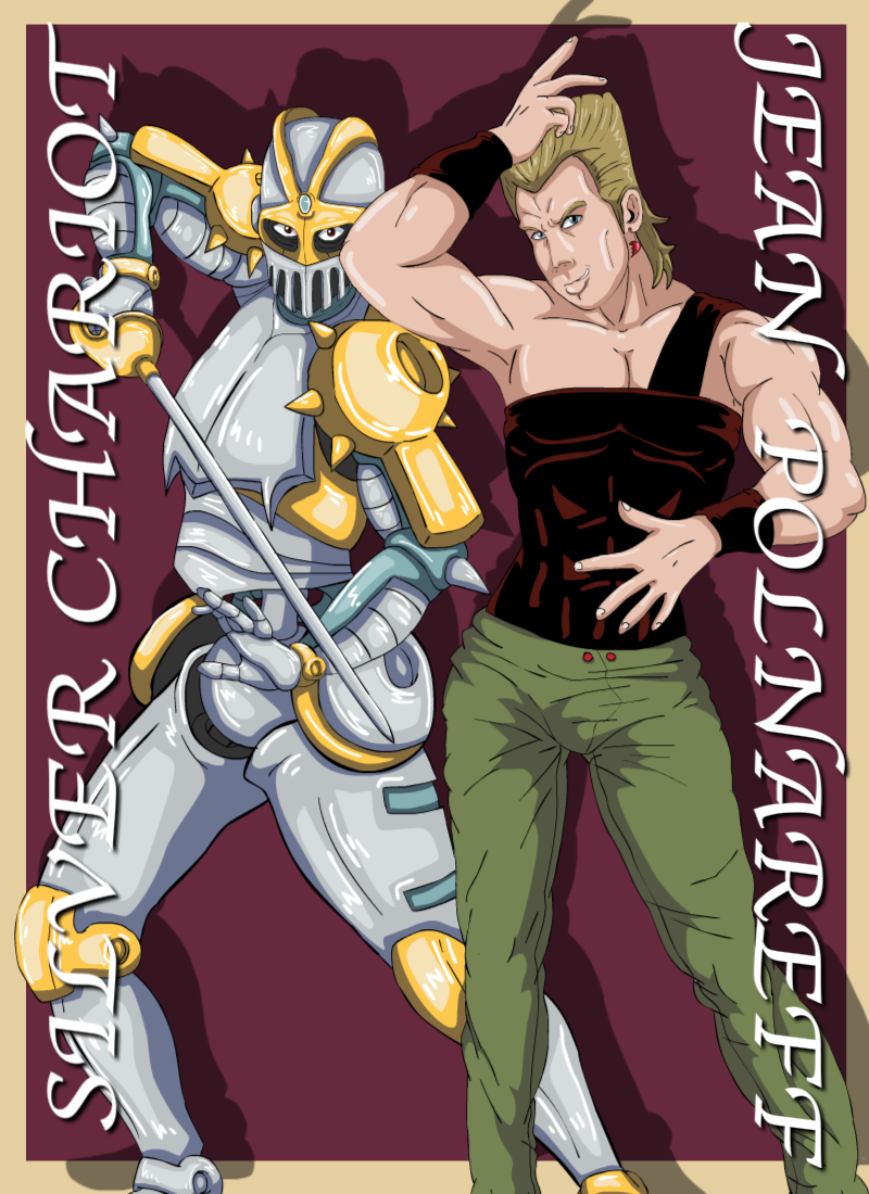 Silver Chariot ova (Stardust Crusaders) by FruitgummiezJJBA on DeviantArt