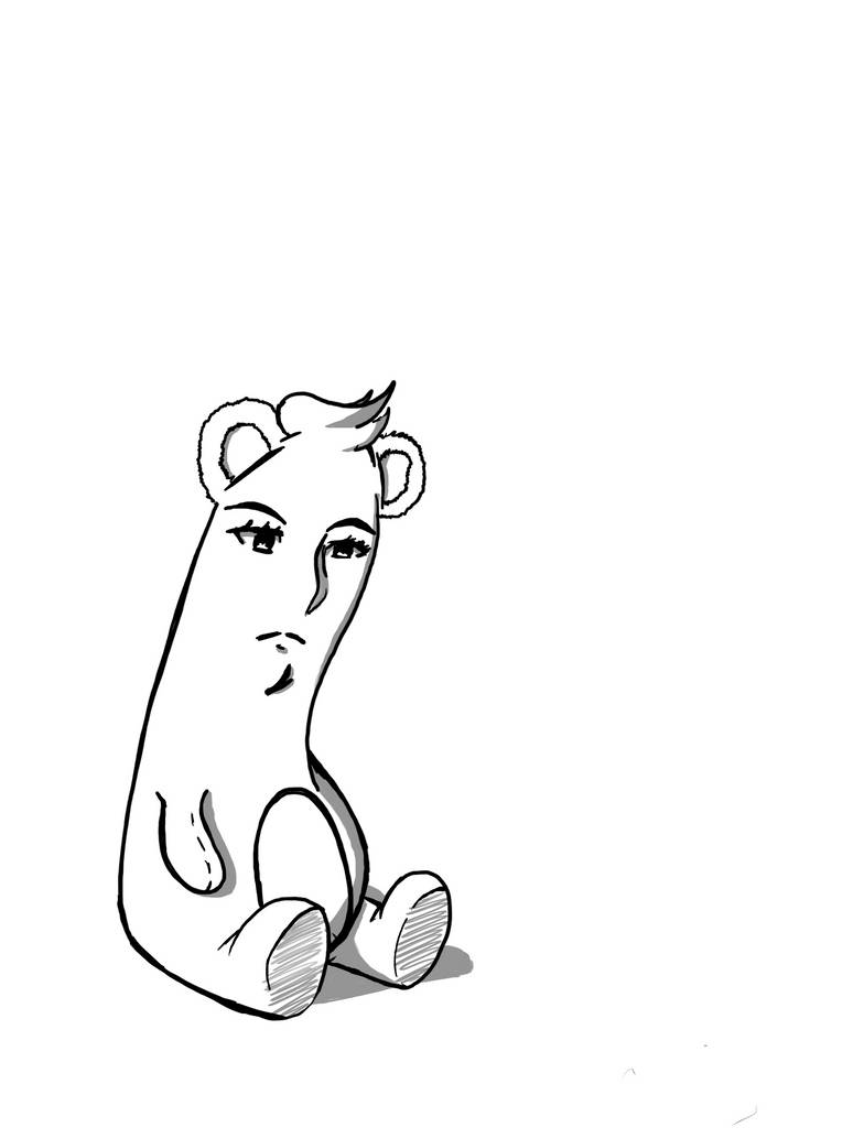 Anime Bear by evilebunny on DeviantArt