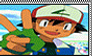 Ash Ketchum/Satoshi Stamp