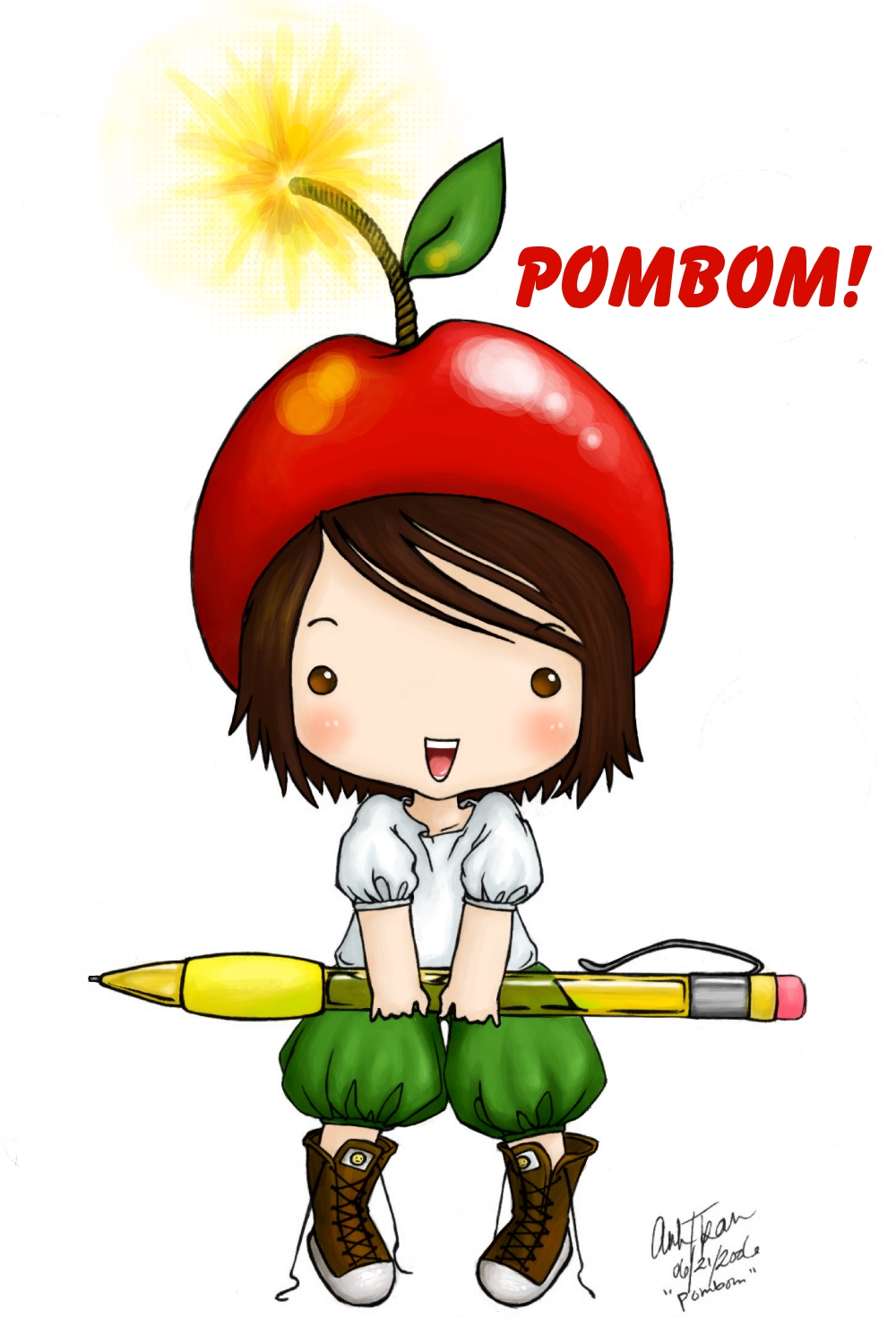 POMBOM, EXCLAMATION MARK