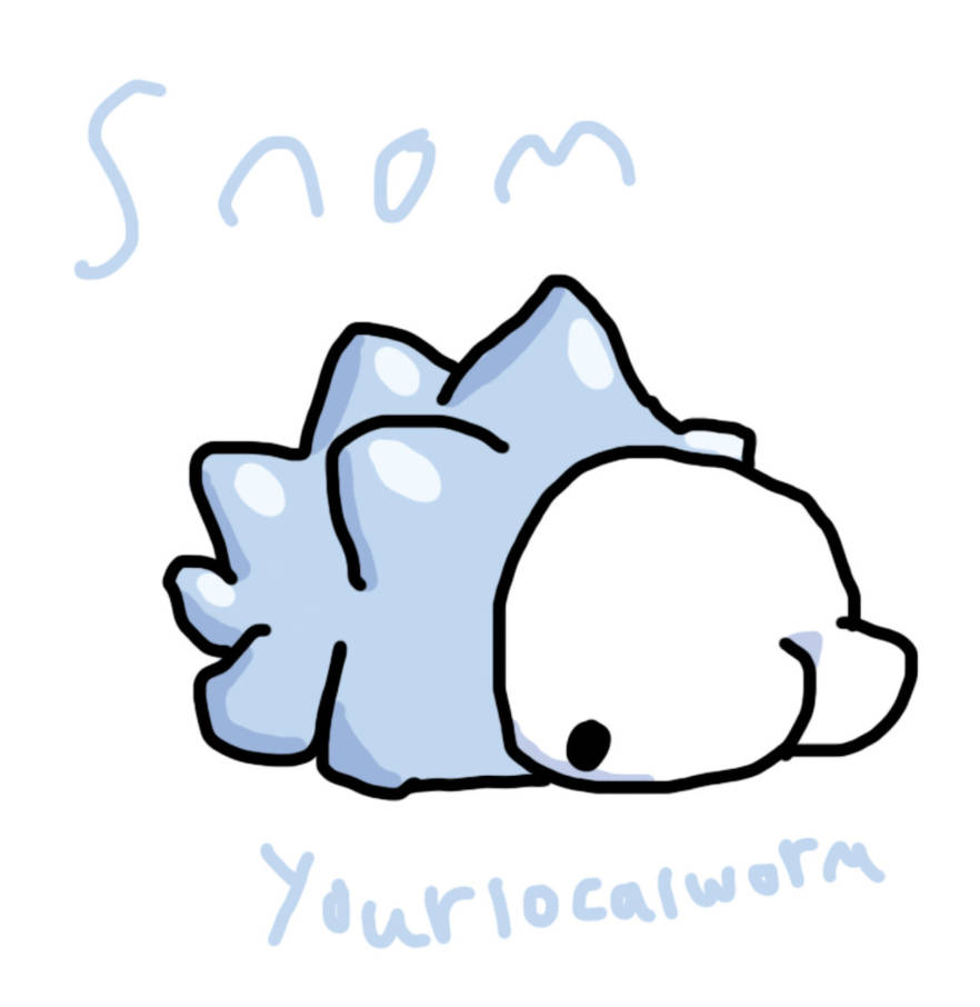 snom art by yourlocalworm on DeviantArt