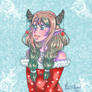 Elf under the snow