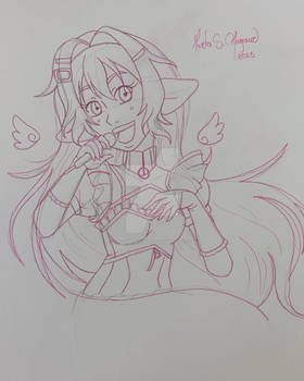 Singing my soul out (sketch)