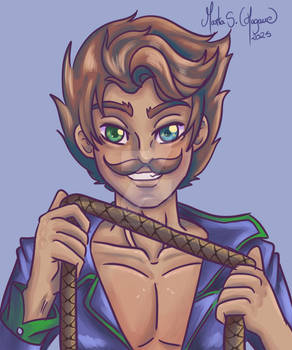 Jackson, the beast tamer (commission)