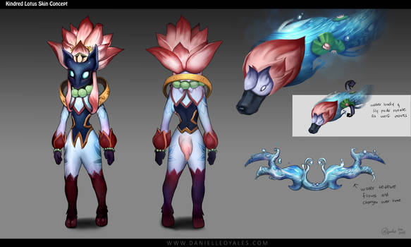 Kindred: Lotus Skin concept