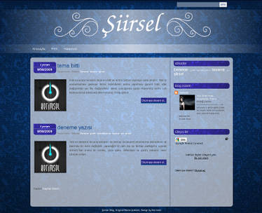 Siirsel Blogger Theme