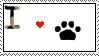 Animal Paw Stamp by Gunmetal2005