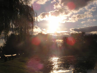 Sunset at the Pond