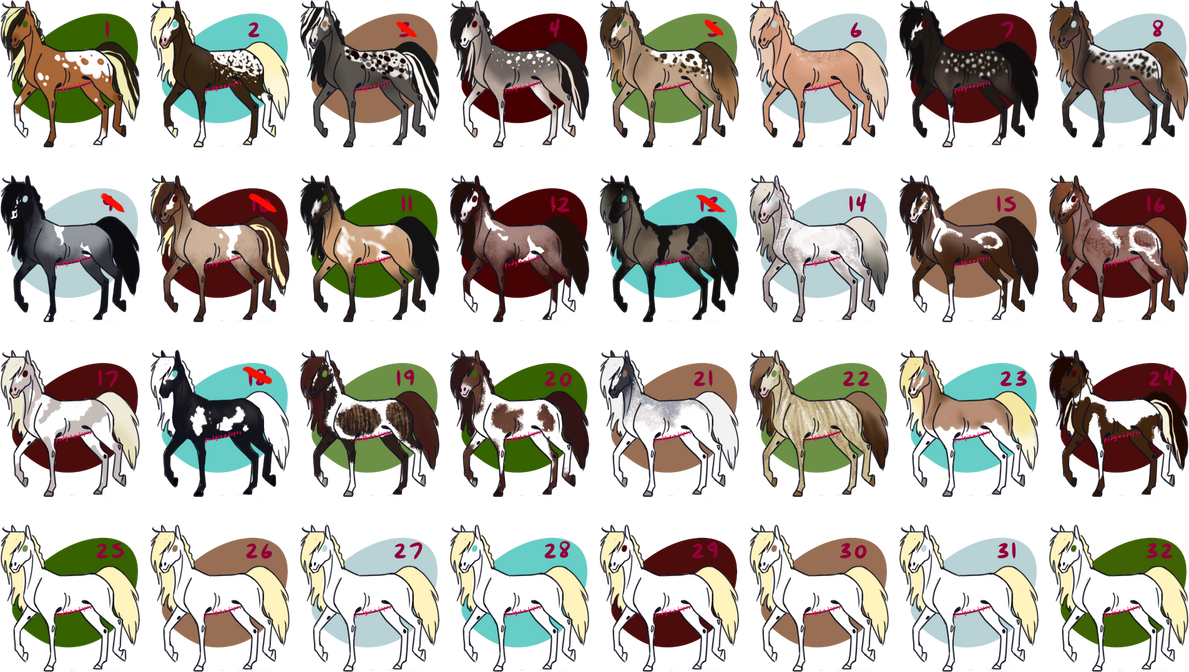 Horse Adopt Batch 1 ==Open==