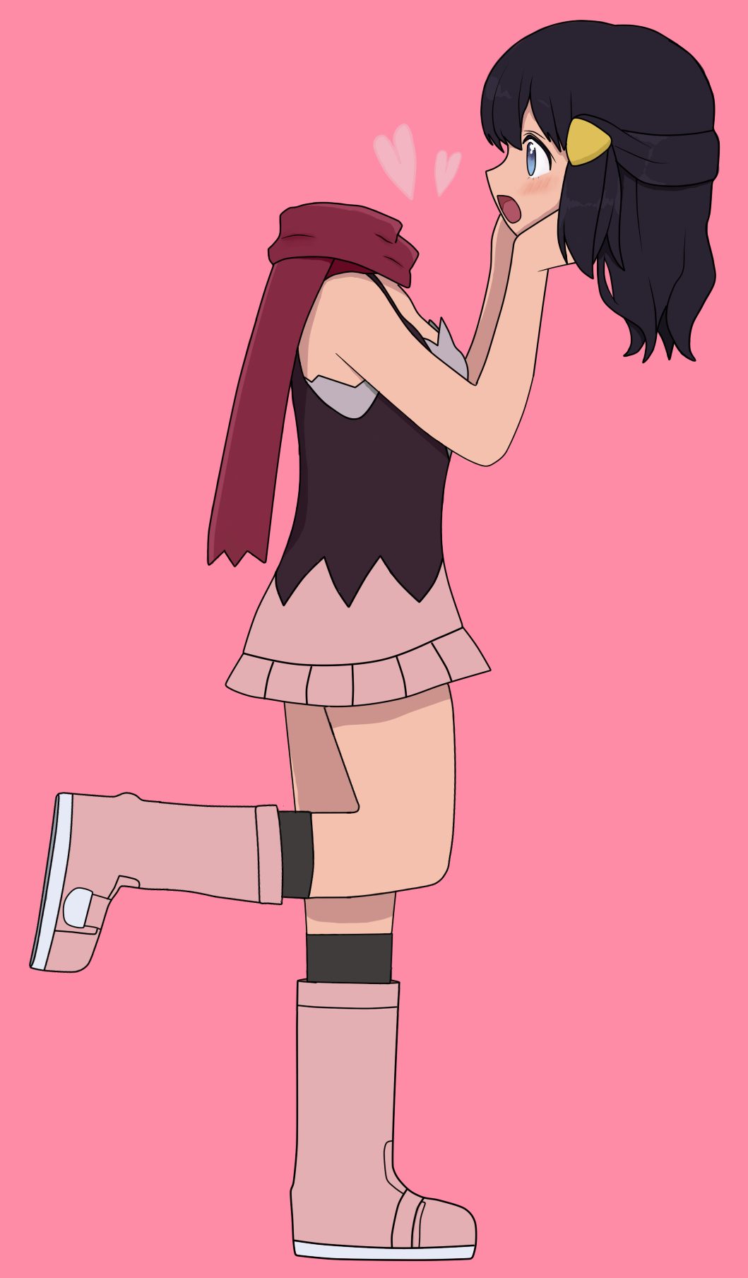 Dragaron88 Dawn holding her head by Dragaron88 on DeviantArt