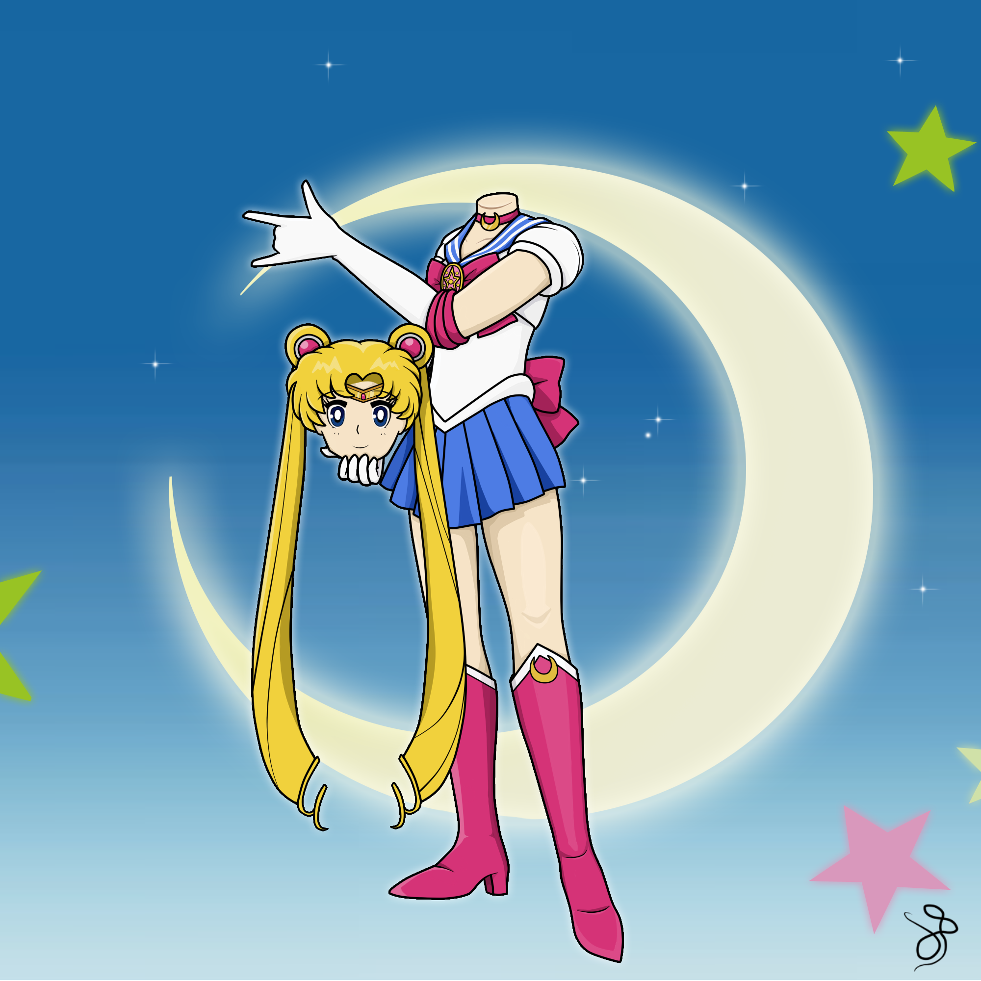 Dragaron88 Sailor Moon headless by Dragaron88 on DeviantArt