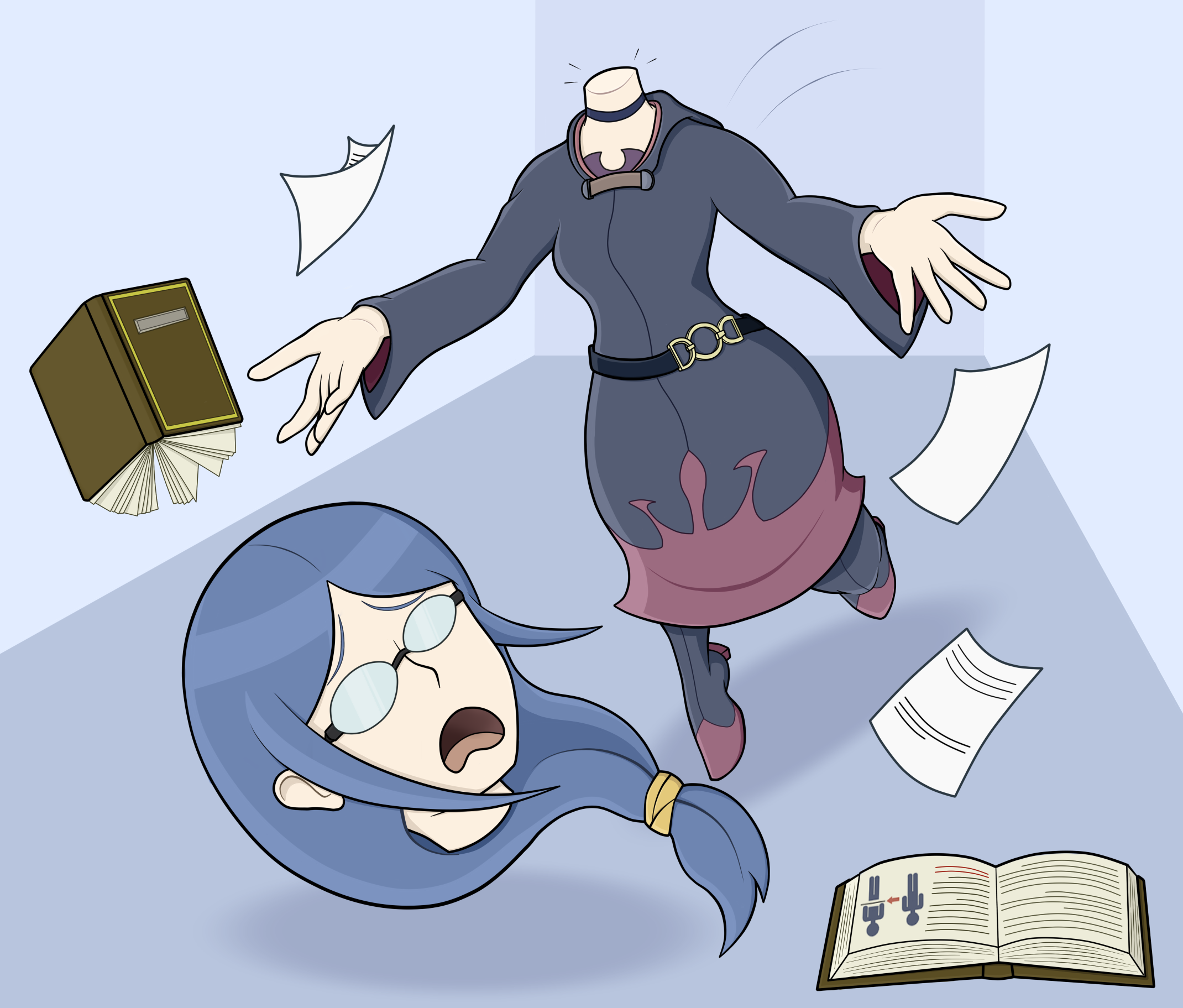 Dragaron88 Ursula loses her head by Dragaron88 on DeviantArt