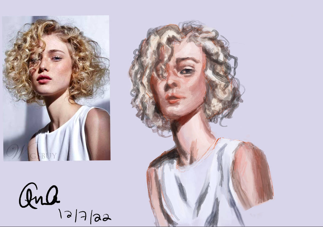 Original Reference Woman and original reference photo by AndiLearnsArt on DeviantArt