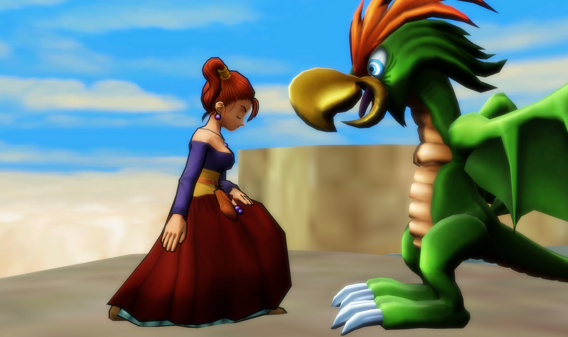 Jessica meets a rare dragon by Lavells-Enterprise on DeviantArt